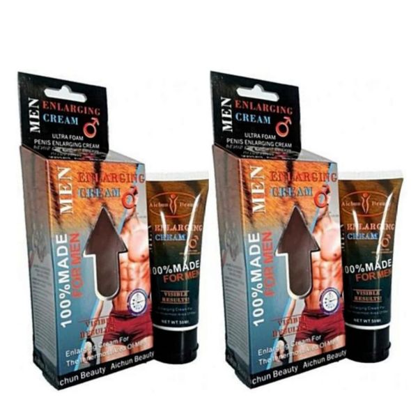 Pack of 2 Aichun Beauty 100% Men's Penis Enlarging Cream - 50 ml x 2