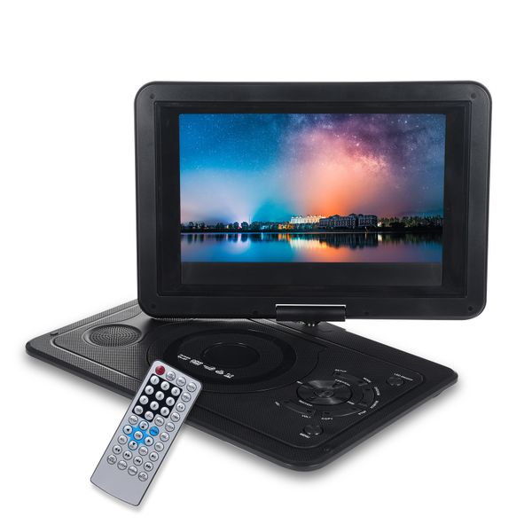 13.9" Portable DVD Player 270 Rotate HD Screen Game AV IN OUT