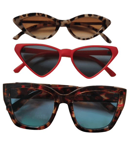 Women's Fashion Sunglasses - 3 Pack