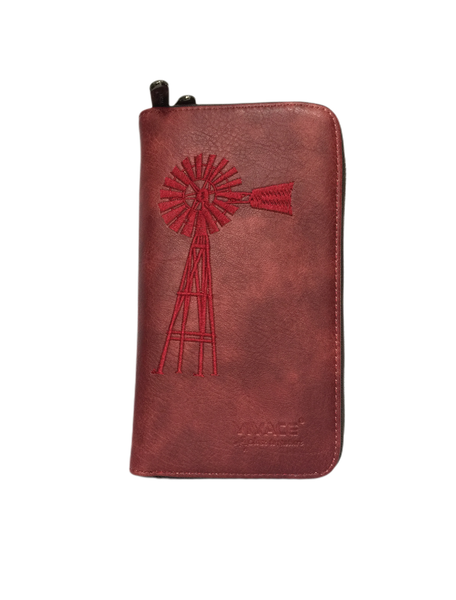 Vivace - Wind Pump Double Zipped Women Wallet