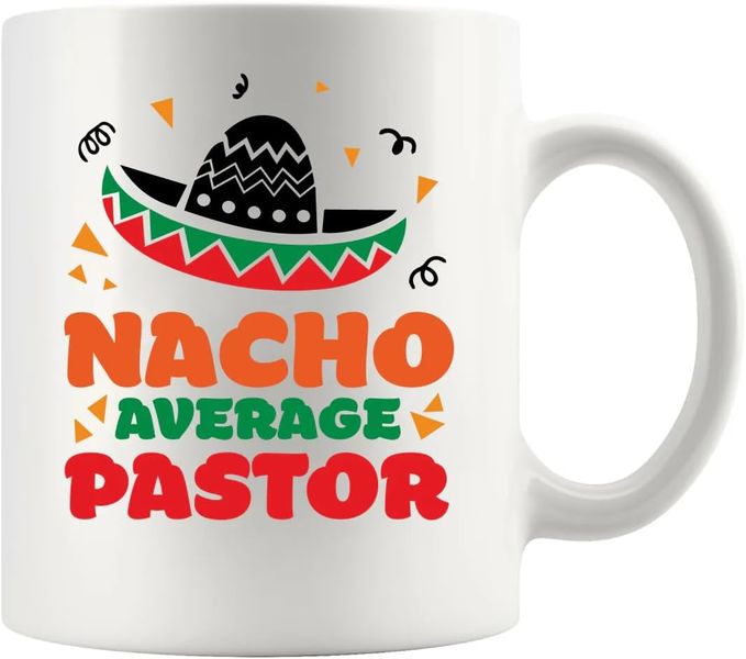 Average Pastor-Valentines-Mother's Day-Father's Day-Christmas Mug