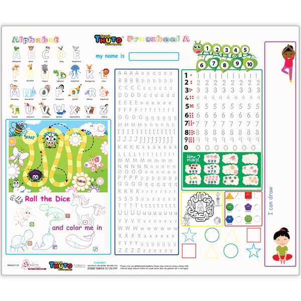 Thuto Teach Interactive Educational Mat Preschool A Mat