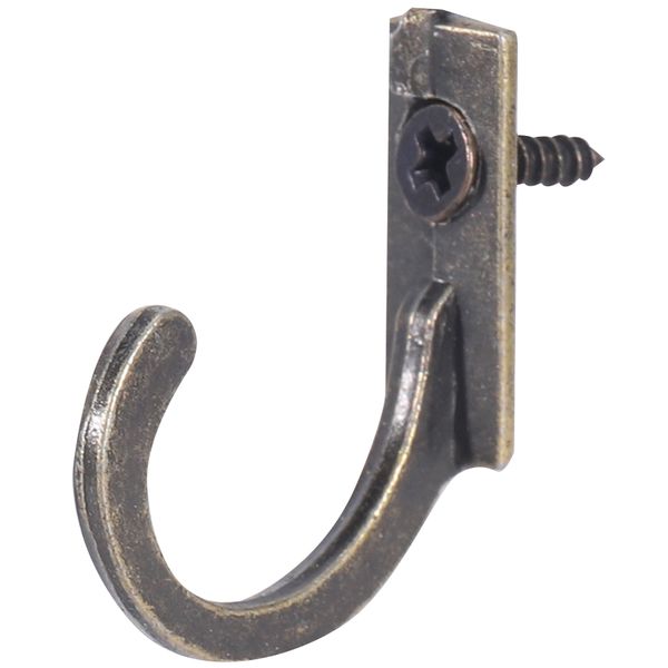100Pcs Vintage Hat Coat Door Hooks Wall Mounted Zinc Alloy Hook Home