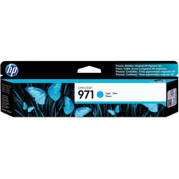 HP 971 Original Cyan Ink Cartridge
