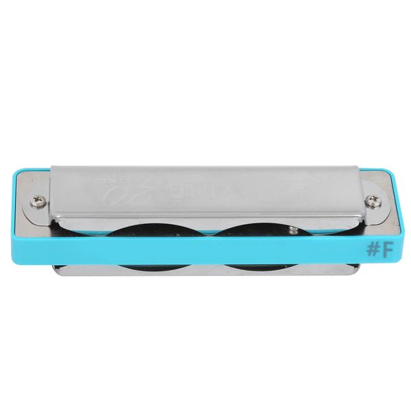 10-Hole Harmonica #F Key ABS Resin Comb, Compatible with Blues Music