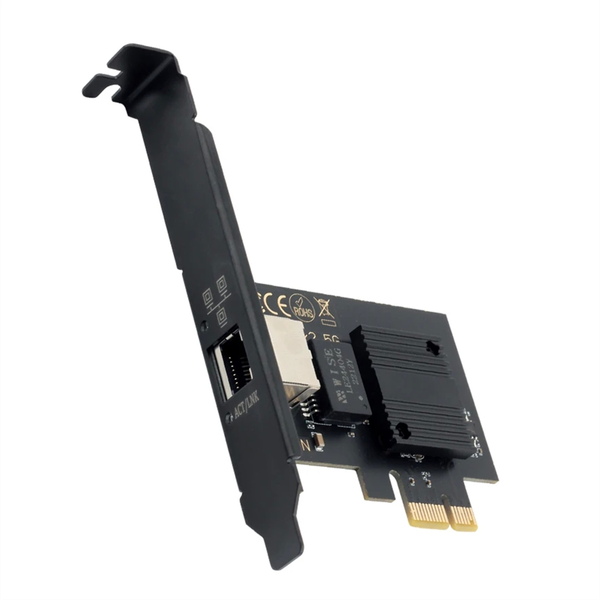 2500Mbps Pci-E To Rj45 Network Card I226 Chip Rj45 Lan Pcie Adapter