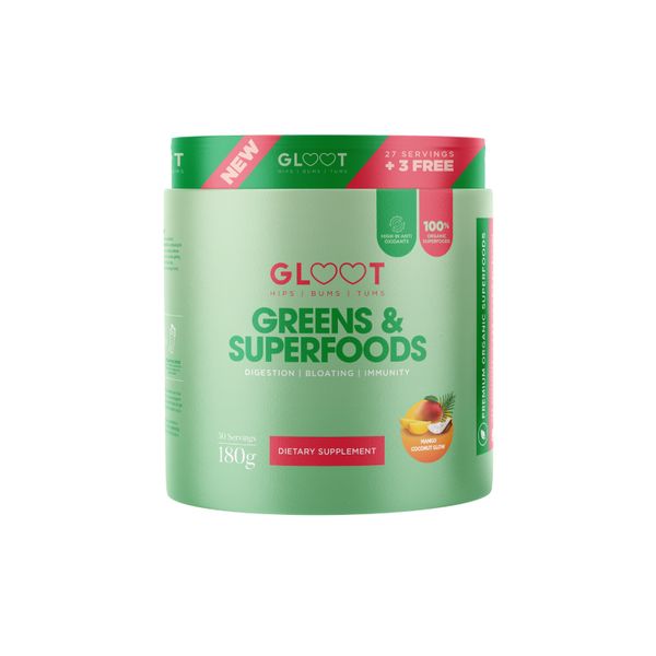 Gloot Greens &amp; Superfoods Mango Coconut Glow