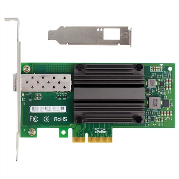 X520-Da1 Pcie2.0 X4 Nic Single Port Fiber Optic Server Network Card