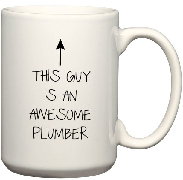 This Guy Is An Awesome Plumber Gift Coffee Mug
