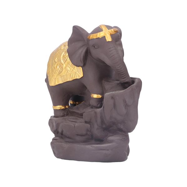 Elephant Incense Holder Cute Portable Decor