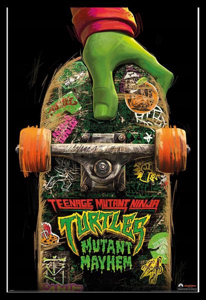Teenage Mutant Ninja Turtles: Mutant Mayhem Poster with Black Frame