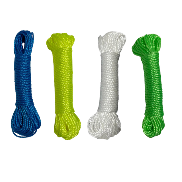 Pack of 4 washing lines 20m
