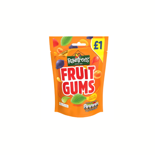 Rowntree's Fruit Gums Sweets Sharing Bag 120g
