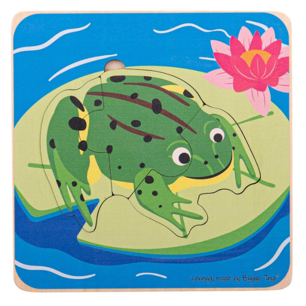 BigJigs - Life Cycle Frog Puzzle