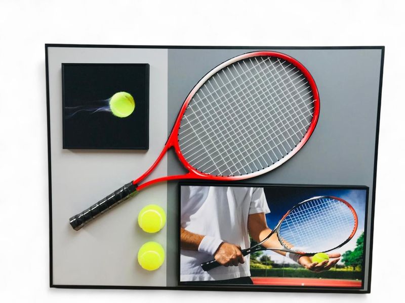 Tennis Wall Art Frame