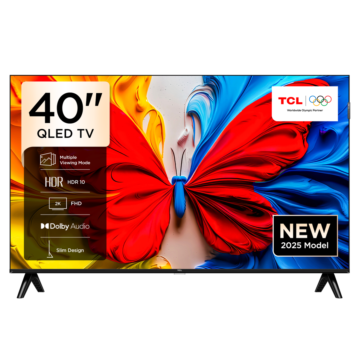TCL 40" S5K FHD QLED Google Smart TV with HDR10