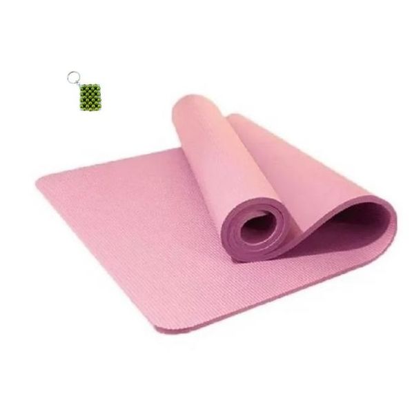 Non-Slip Yoga Mat - 120 x 180cm with Keychain