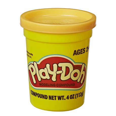 play doh single can