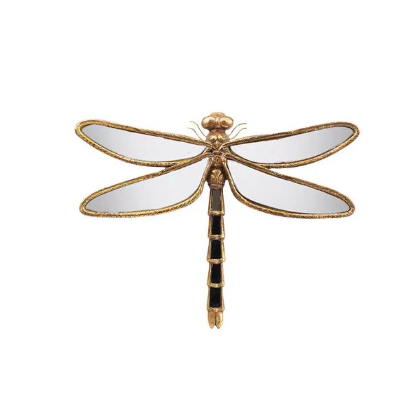 Vintage styling dragonfly mural