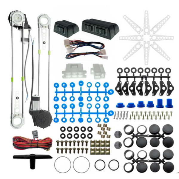 KR Universal/ Custom Vehicle Electric Window Kit 12V (4-Door)