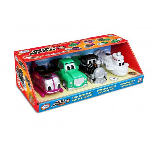 Popular Playthings Junior Magnetic Mix or Match Vehicles: Set 2