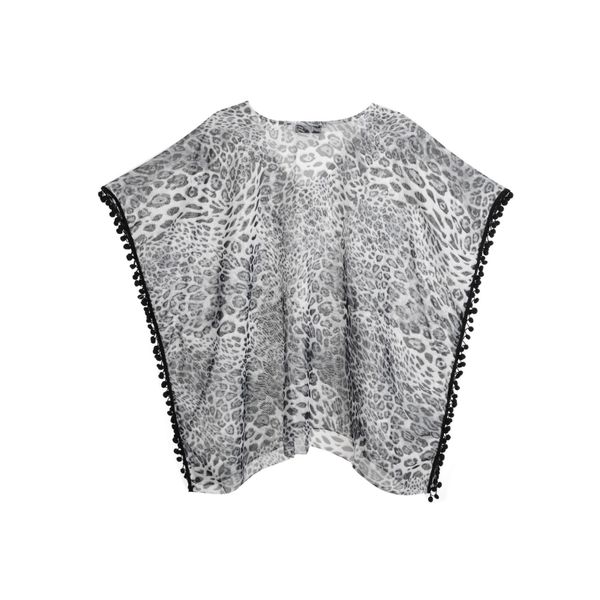 Semiwild - Cover-Up - Grey Leopard Print