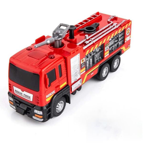 Diecast Model Cars Alloy Ladder Truck Model for Kids