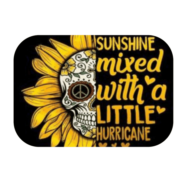 Sunshine Mixed with a Little Hurricane Printed Mouse Pad