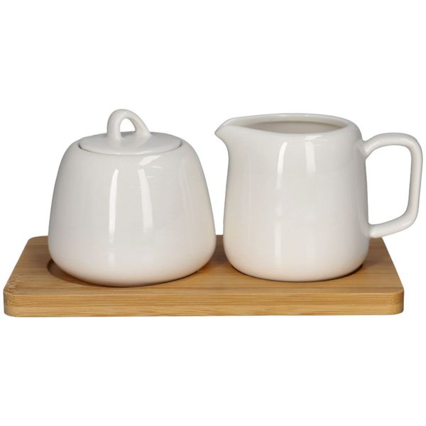 Danny Home Sugar Jar &amp; Creamer with Tray 3-piece