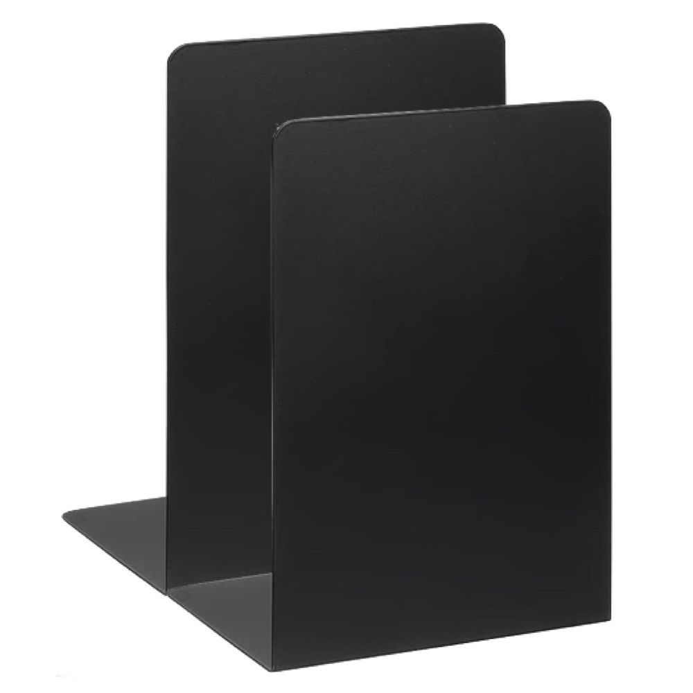 Decor Tabletop Single Shelf Metal Bookstand (20cm) - Set of 2