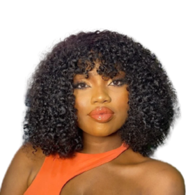 Kinky Brazilian Hair Fringe Wig. | Shop Today. Get it Tomorrow ...