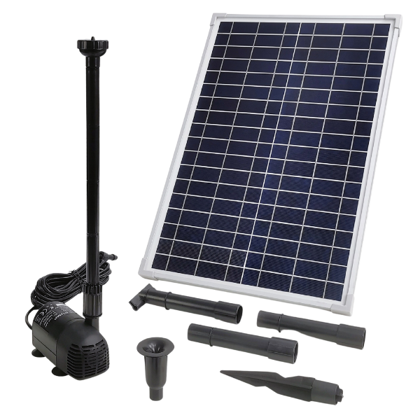 Waterhouse - Solar Submersible Pond Pump 1400l/H