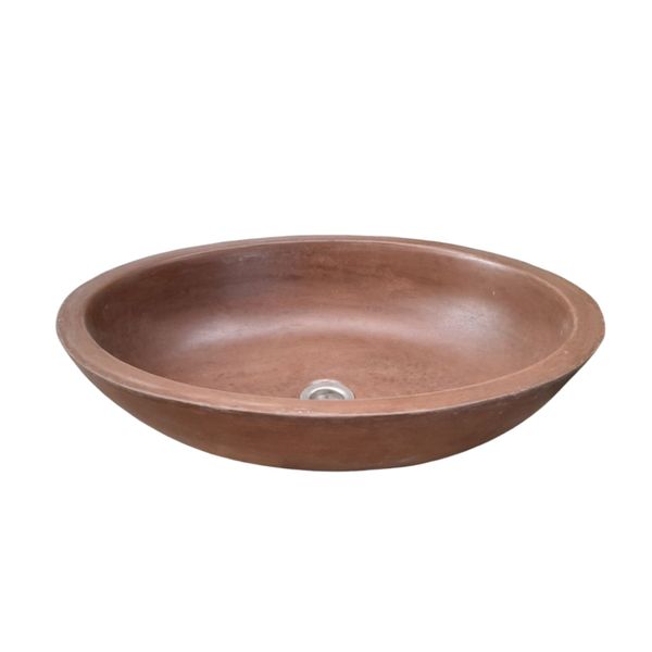 Angels Rock Pool Choc Plum Bespoke Bathroom Basin/Sink 54.5x40x16.5cm