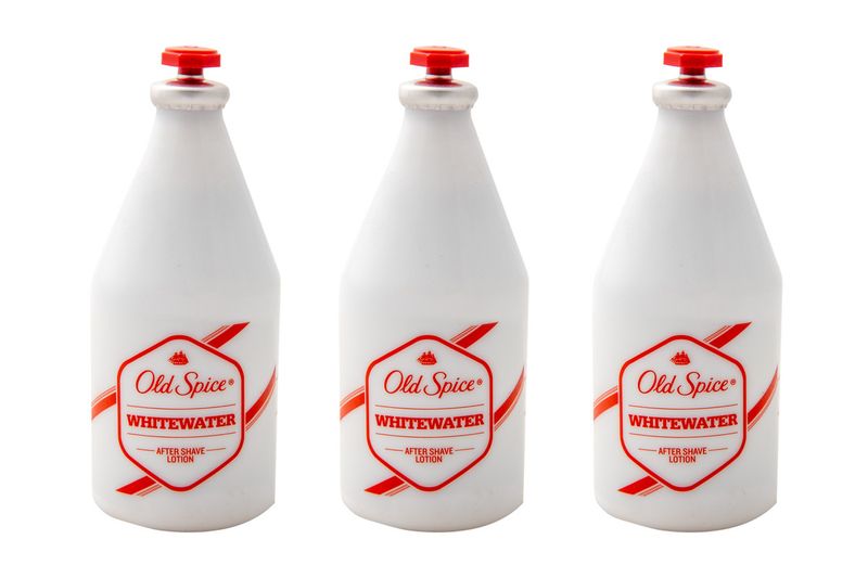 Old Spice Whitewater Aftershave Lotion Bundle - 3 x 100ml