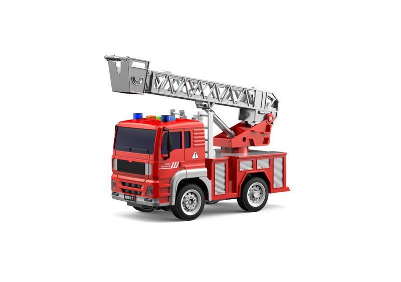 Toys of BOLDCUBE - 1:20 Friction-Powered Fire Truck