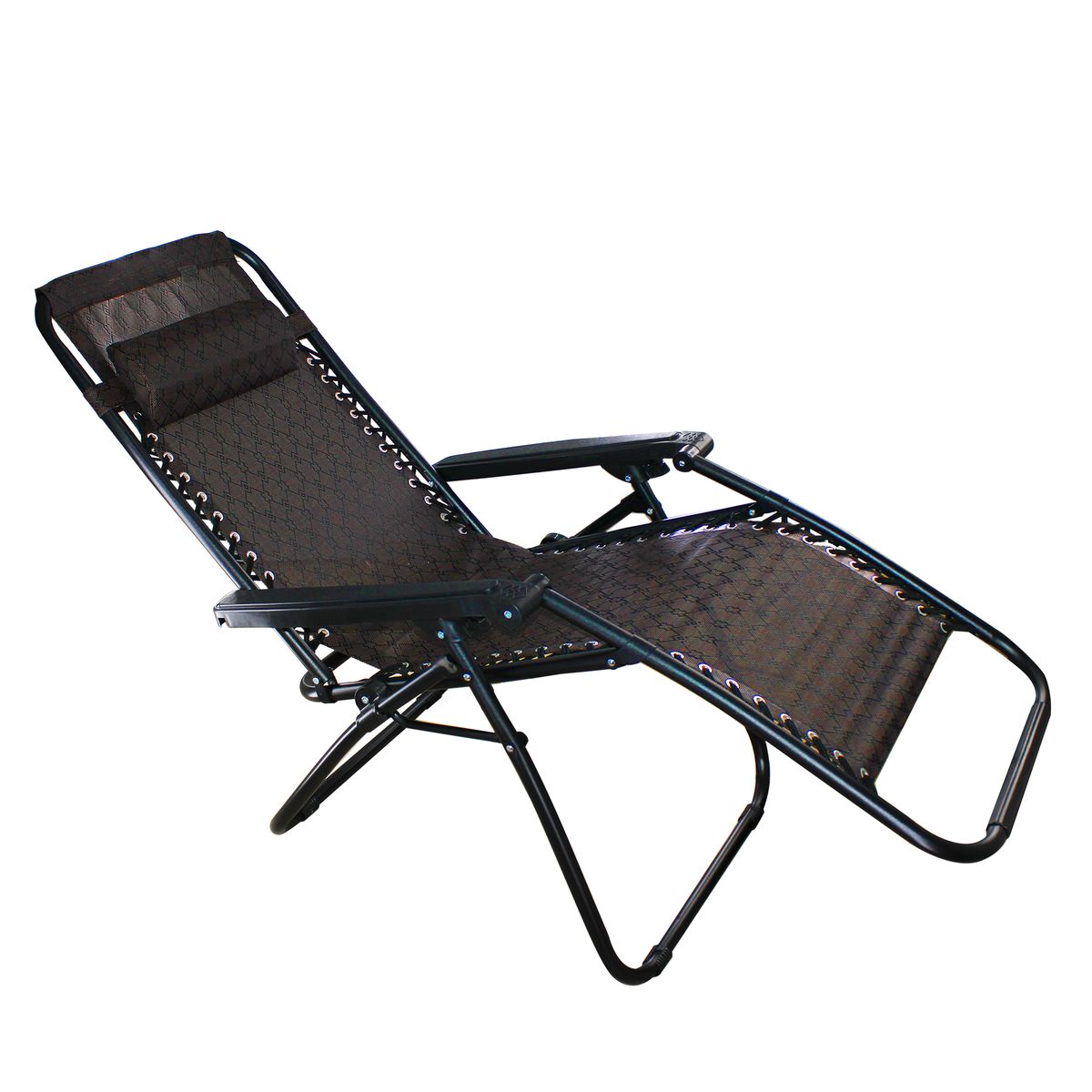 2 in 1 Zero Gravity Folding Recliner & Deck Chair with Removable