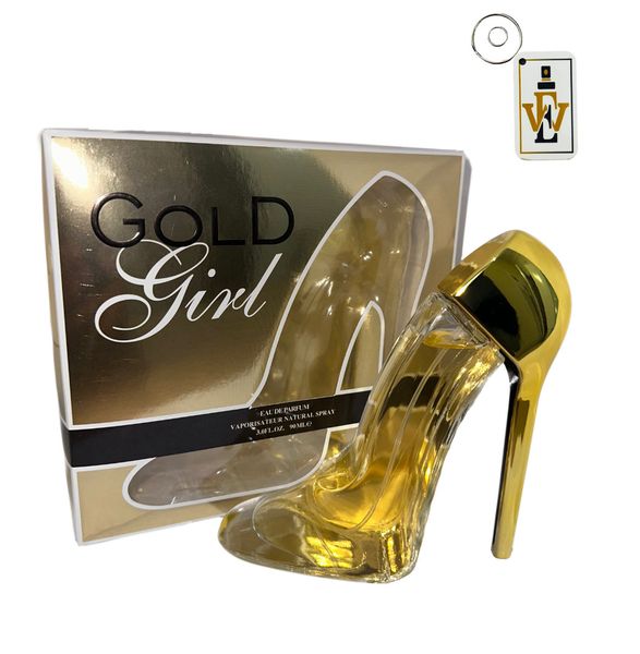 Gold Girl - 90ml By Lovali Fragrances &amp; Keyring Combo