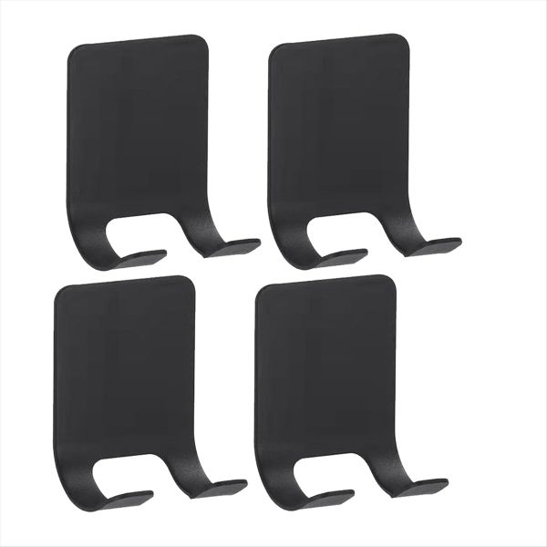 Stainless Steel Shaver Hook Stand Self Adhesive Hanger Silver