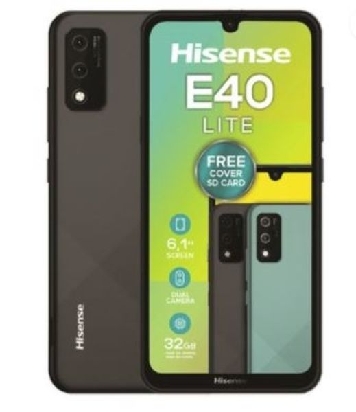 Hisense Infinity- E40 Lite 32GB - Single Sim - Charcoal