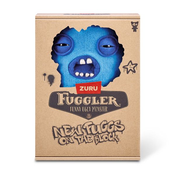 Fuggler New Fuggs on the Block 9" Plush - Blue Fish