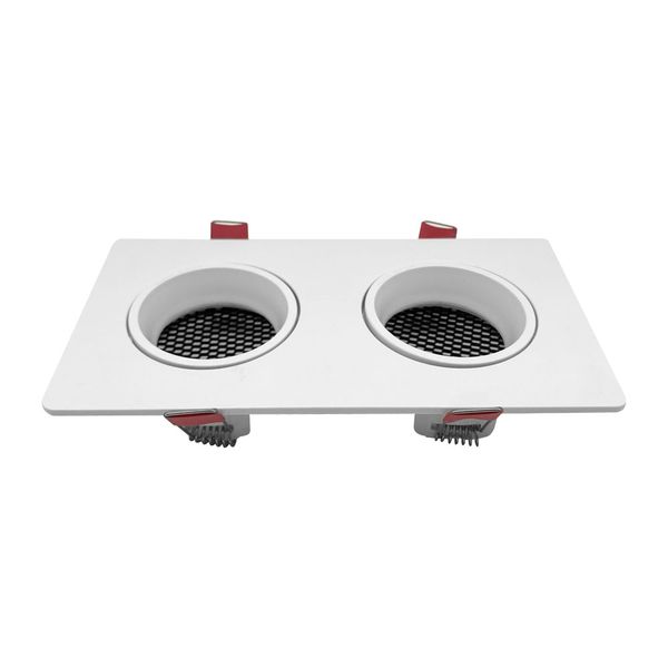 ACDC - 167mm Recessed Anti-Glare Downlight Fitting White