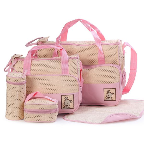 Multifunctional Nappy Bag 5-Piece