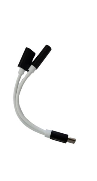 Type-C x 2 &amp; 3.5mm Audio Jack 3 in 1 Converter M2-100