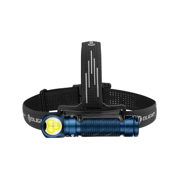 Olight Perun 3 headlamp. 3000 Lumen, 160m throw - Midnight Blue