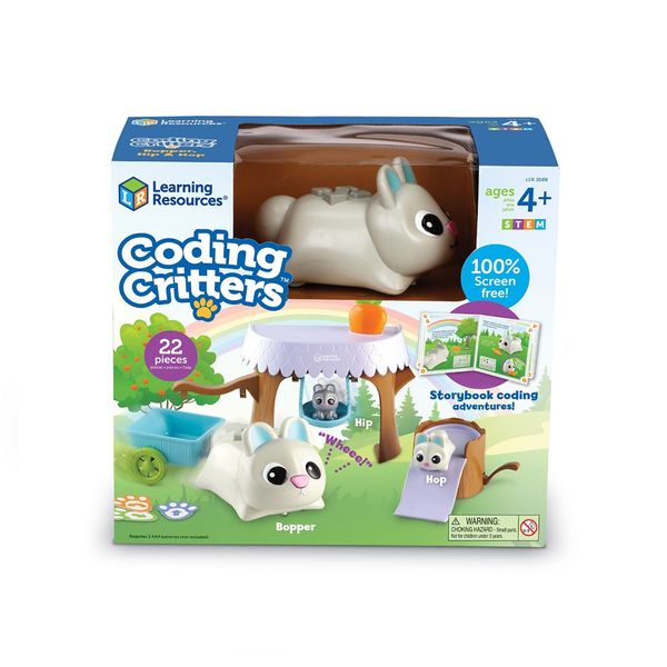 Learning Resources Coding Critters: Bopper, Hip &amp; Hop