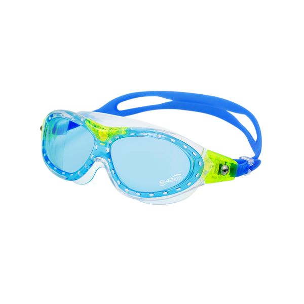 Saeko Marlin Junior Goggles - Blue &amp; Yellow