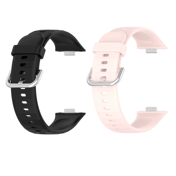 Twin Pack Silicone Watch Bands Compatible with Huawei Watch &amp; Watch 4