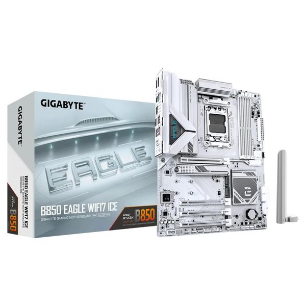 GIGABYTE B850 EAGLE WIFI7 ICE DDR5 AMD Socket AM5 Motherboard