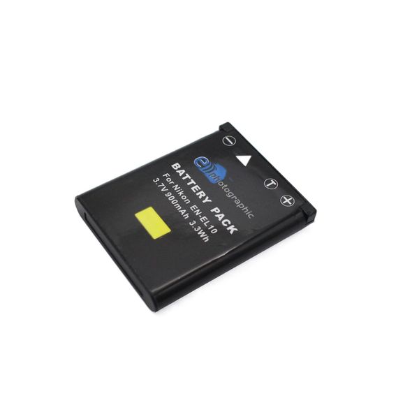 E Photographic EN-EL10 900 mAh Replacement Battery for Nikon