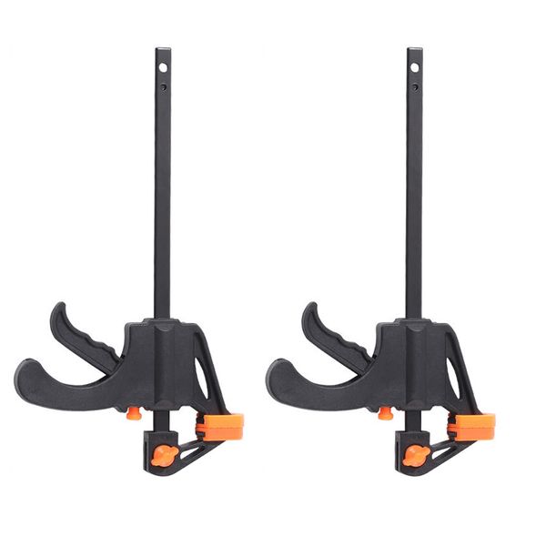 2 Piece Mini Woodworking Quick Release 4-Inch Ratchet Clamps